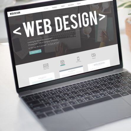 Web Design Internet Website Responsive Software Concept